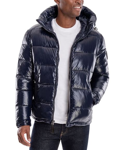 michael kors mens puffer jacket|Michael Kors men's suit jacket.